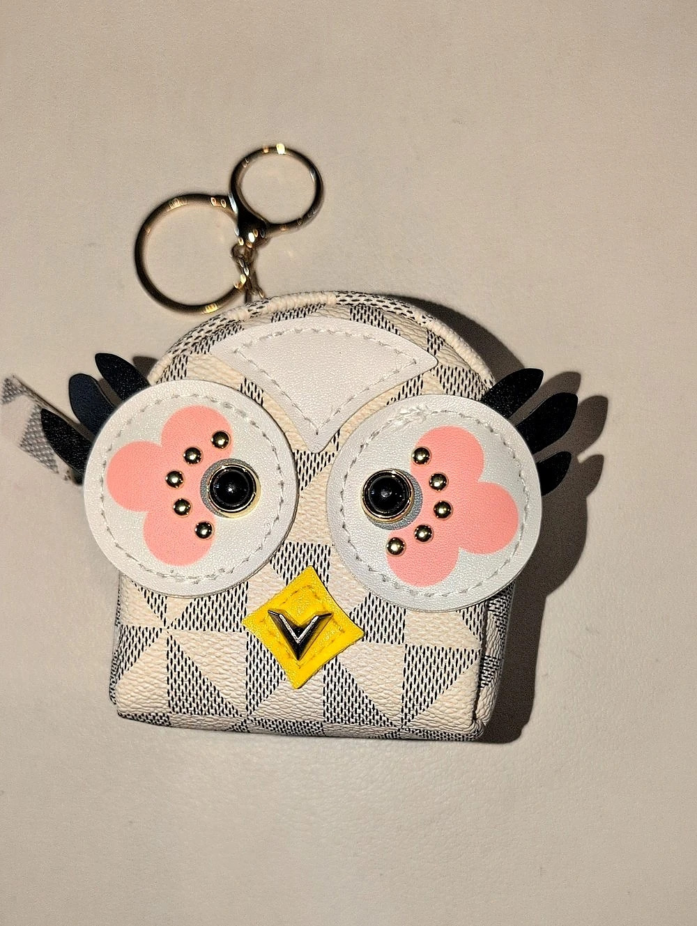 Owl Mini Bag in White & Black Like New